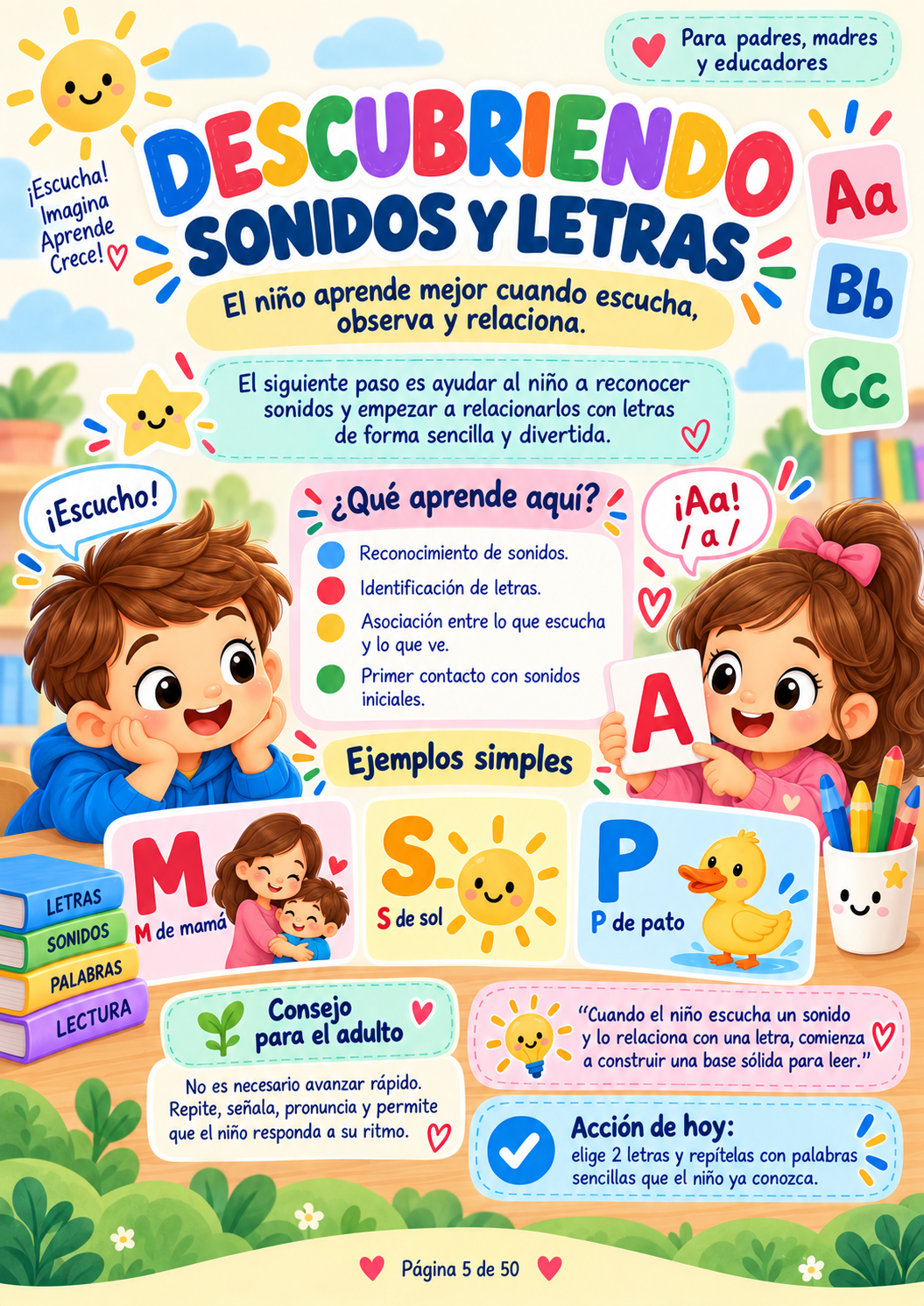 Descubriendo sonidos y letras