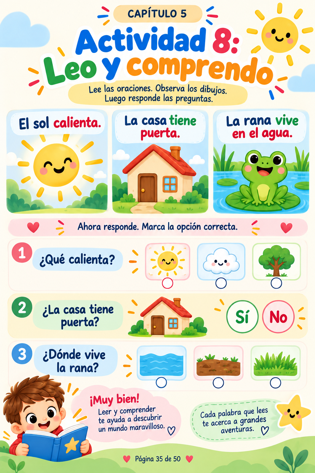 Lectura y comprensión